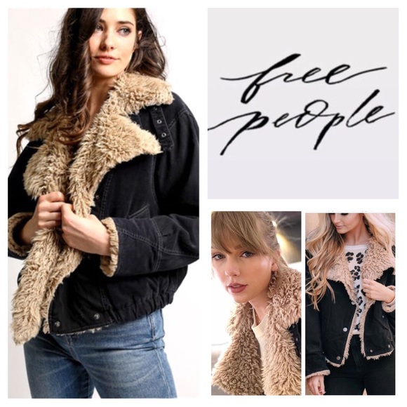 owens sherpa denim jacket